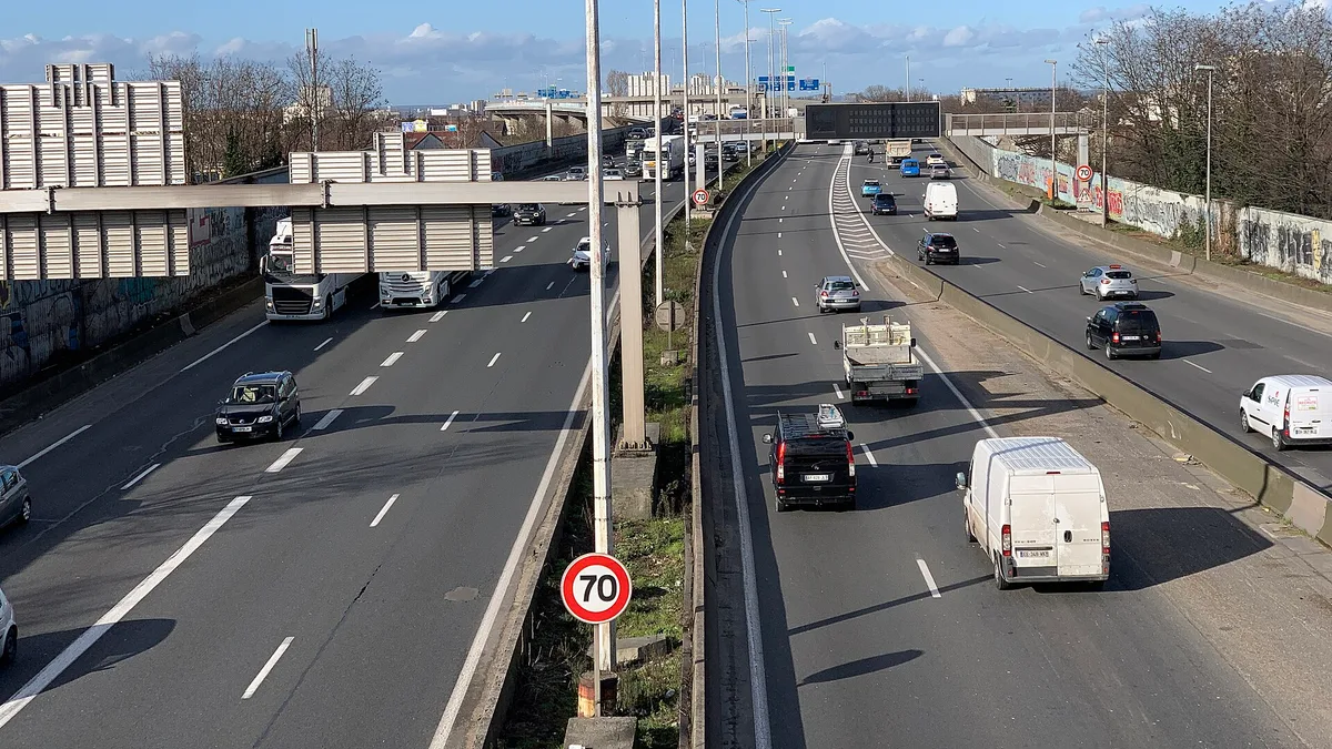 Autoroute A3 in France