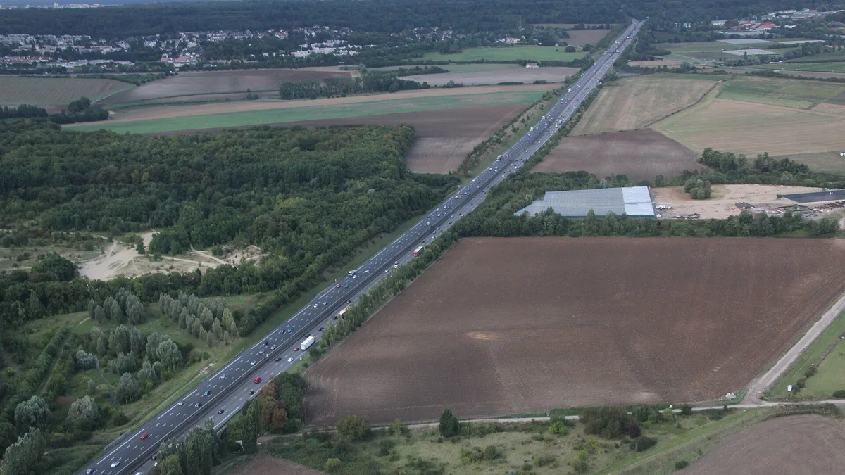 Autoroute A12 in France