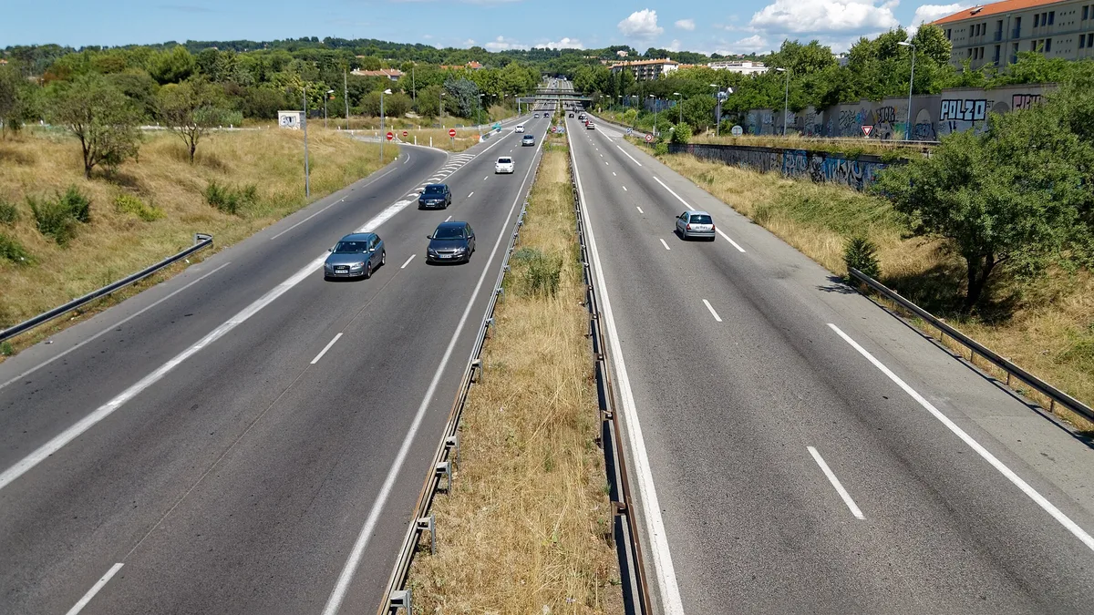 Autoroute A51 in France