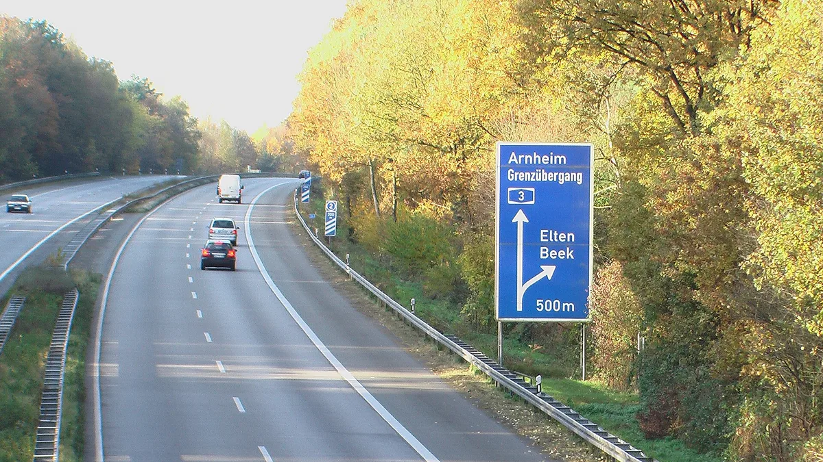 Bundesautobahn 3 in Germany