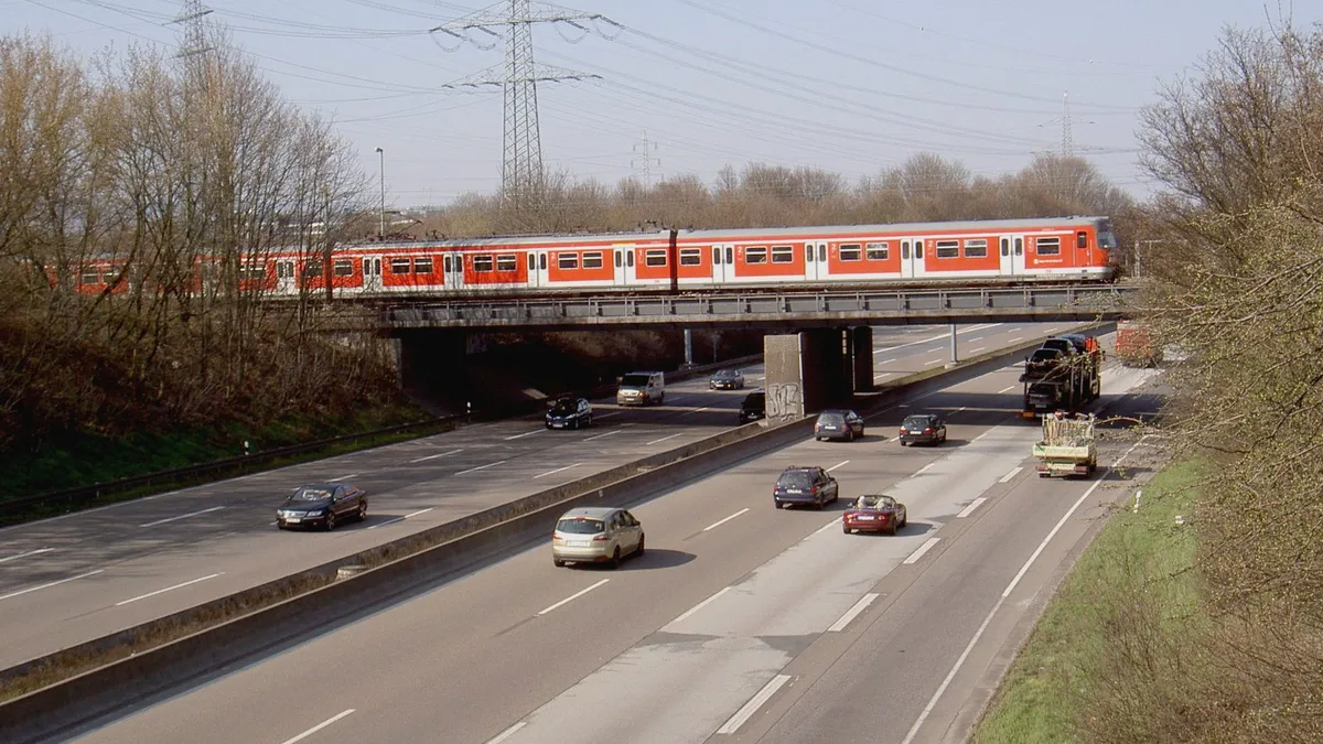Bundesautobahn 5 in Germany