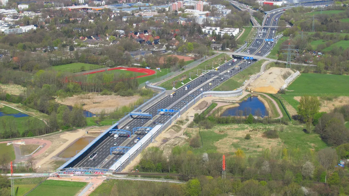 Bundesautobahn 7 in Germany