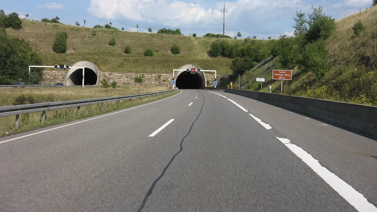 Bundesautobahn 8 in Germany