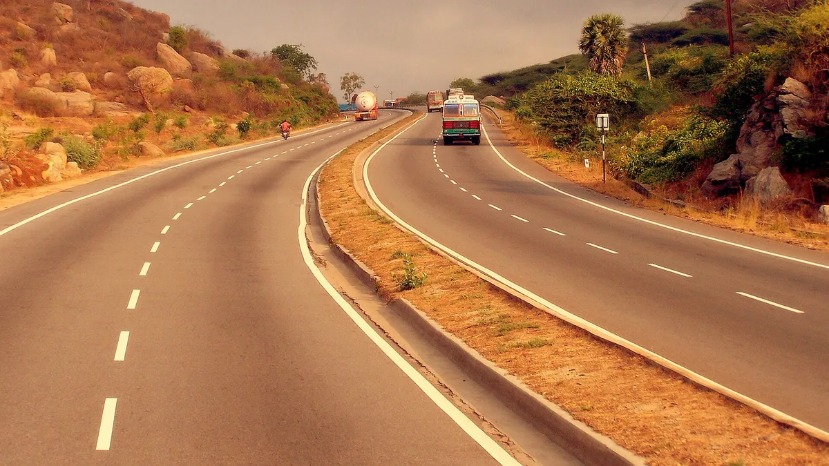 Golden Quadrilateral in India