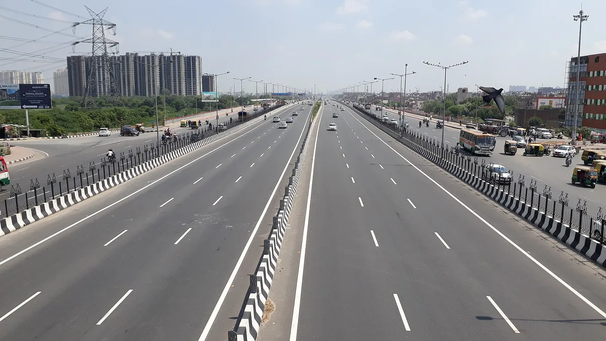 Delhi–Meerut Expressway in India