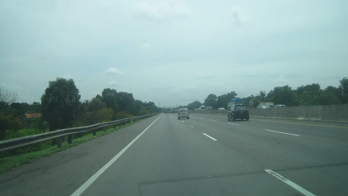 Jakarta–Cikampek Toll Road in Indonesia