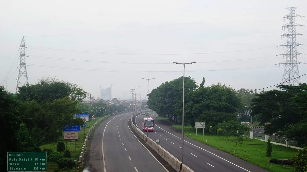 Surabaya–Gempol Toll Road in Indonesia