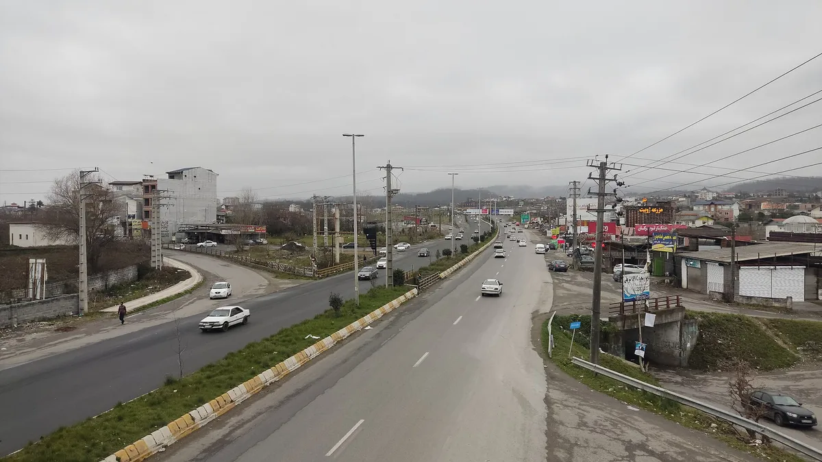 Road 22 in Iran