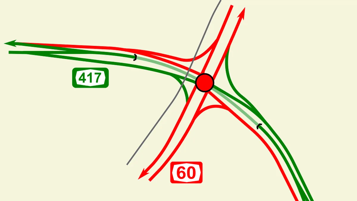 Highway 60 in Israel