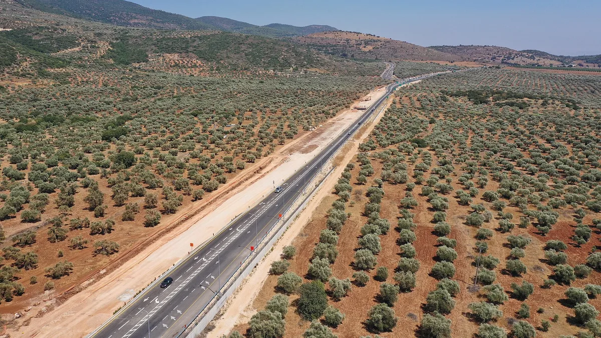 Highway 85 in Israel