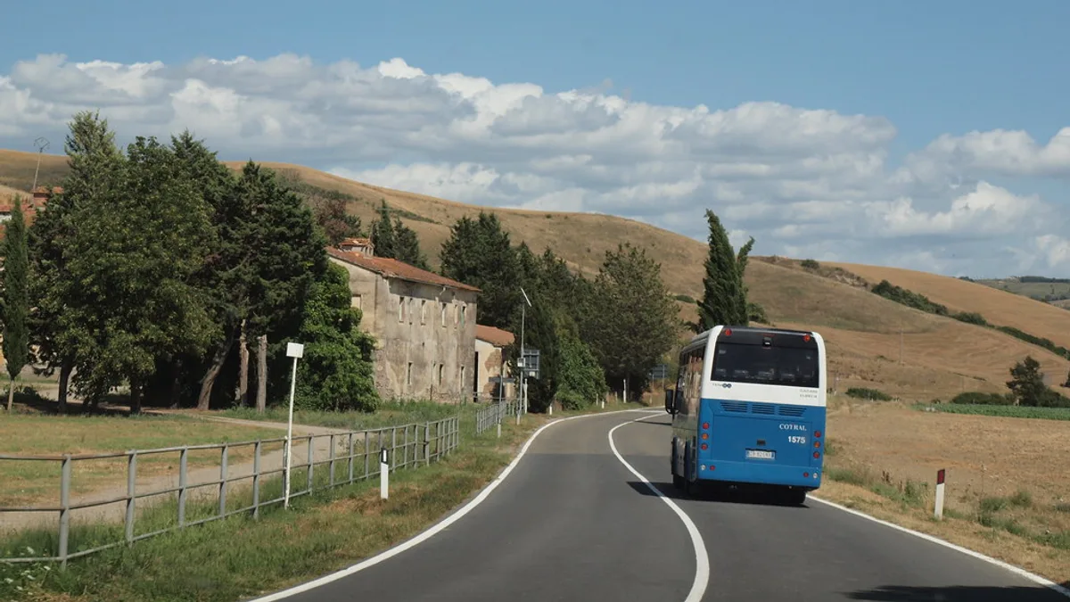 Via Cassia in Italy