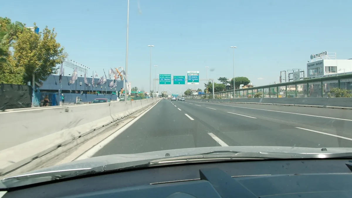 Autostrada A90 Grande Raccordo Anulare in Italy