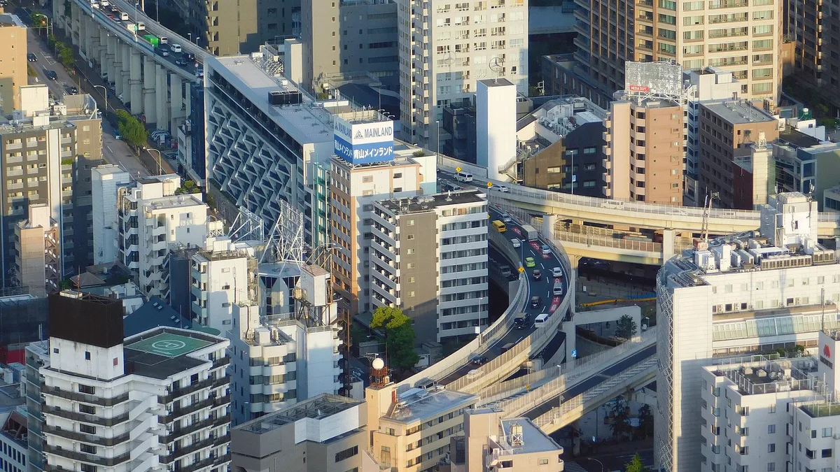 Shuto Expressway Central Circular Route in Japan