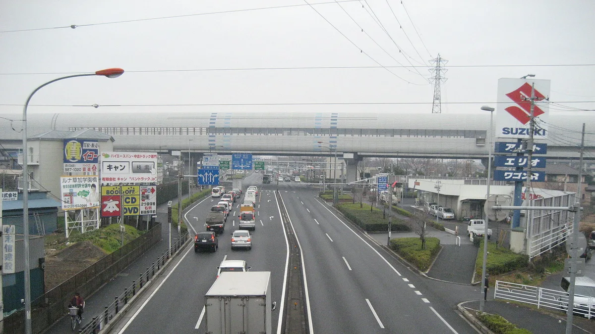 Japan National Route 4 in Japan