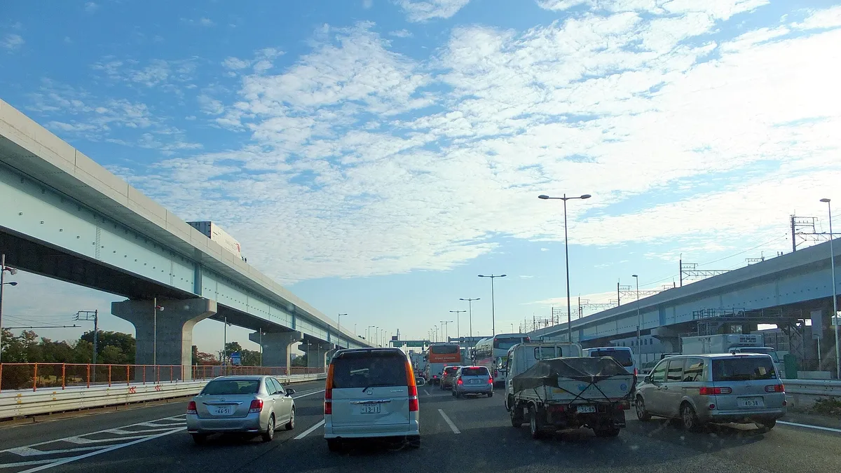 Shuto Expressway Bayshore Route in Japan