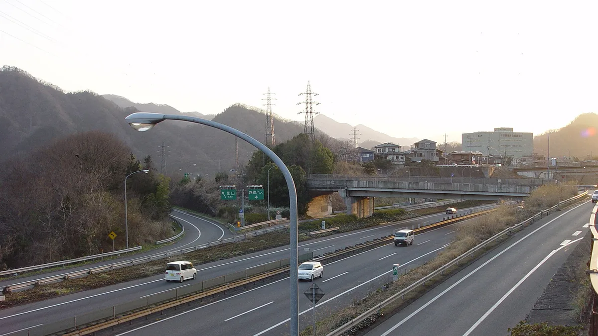 Chuo Expressway in Japan