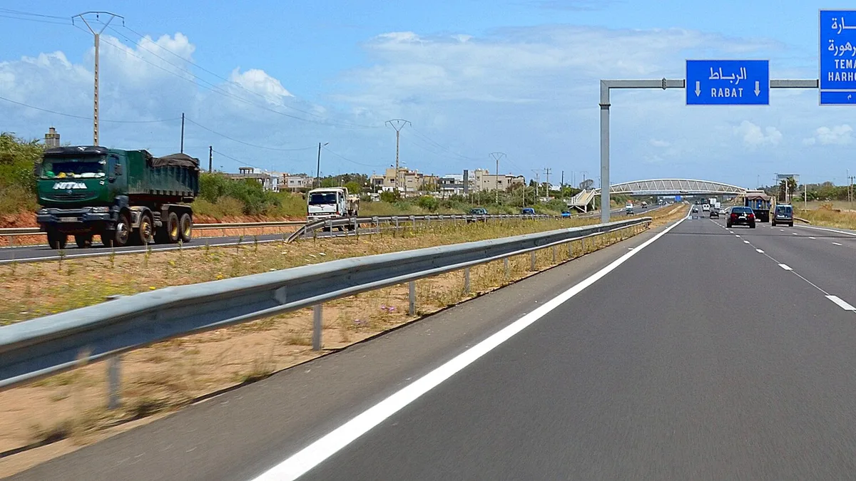 Autoroute Casablanca–Rabat in Morocco