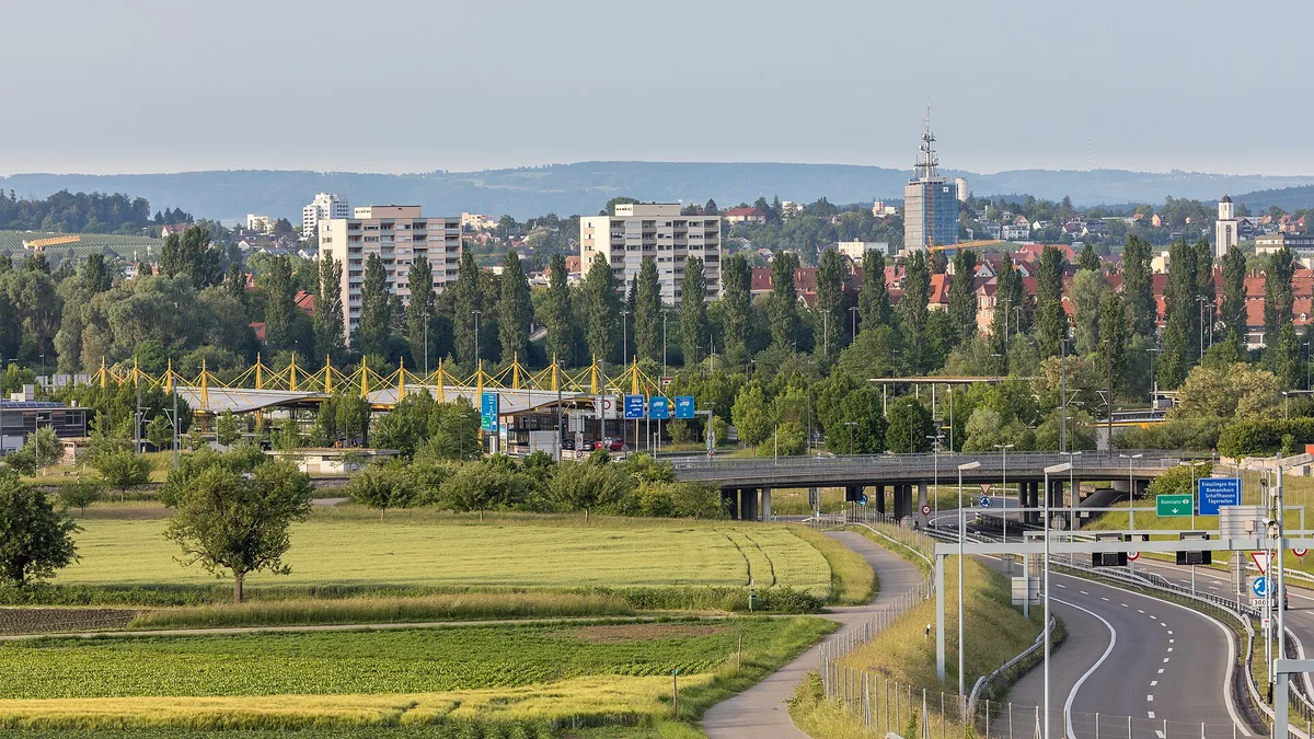 A7 Motorway in Netherlands