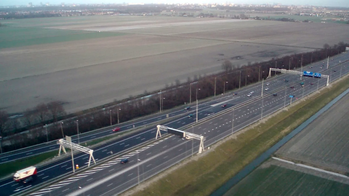 A9 Motorway in Netherlands