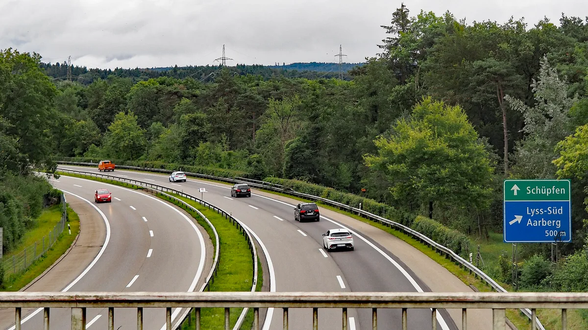 A6 Motorway in Netherlands
