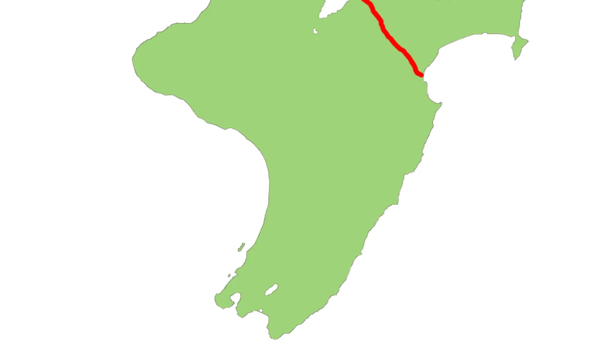 State Highway 5 in New Zealand