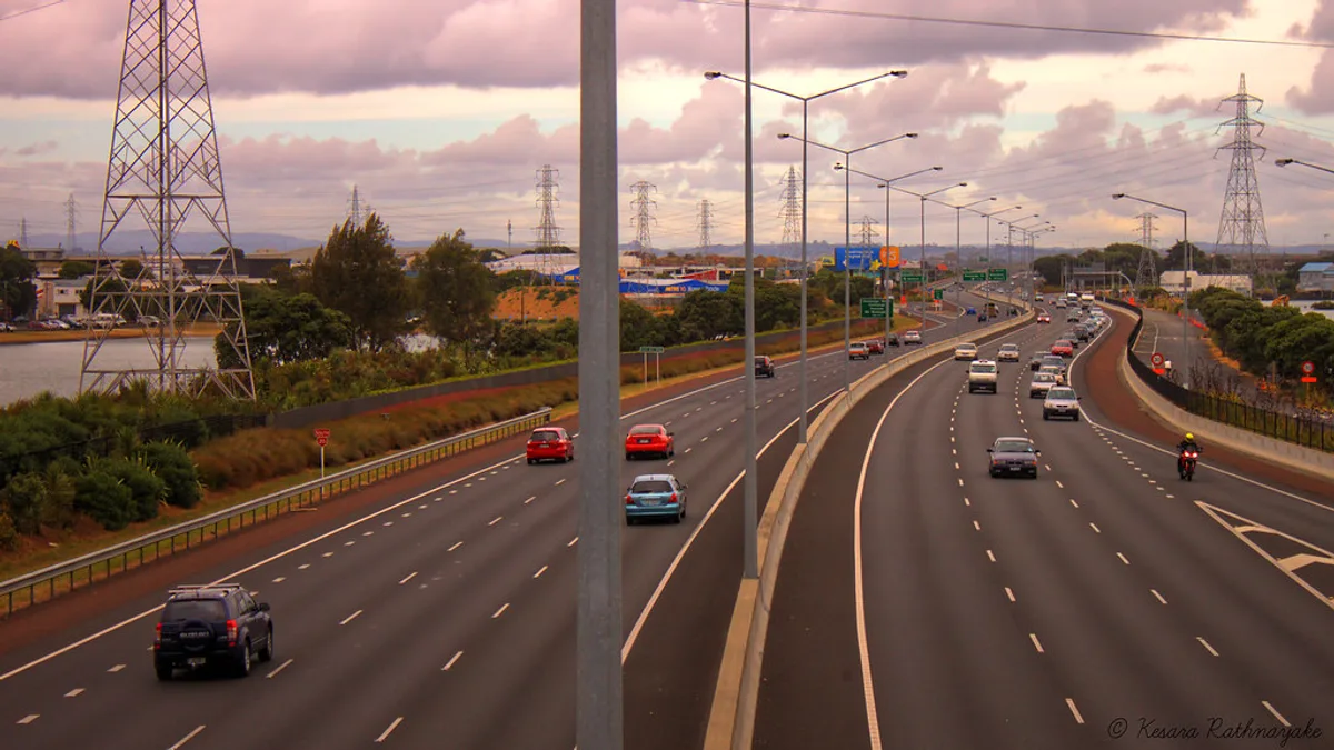 Southwestern Motorway in New Zealand