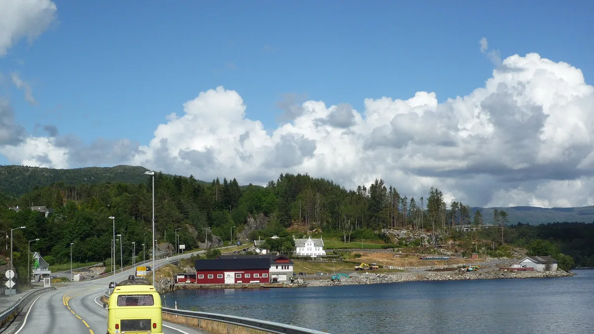 European Route E134 in Norway