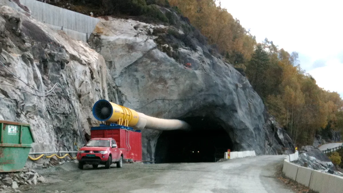 Norwegian National Road 13 in Norway