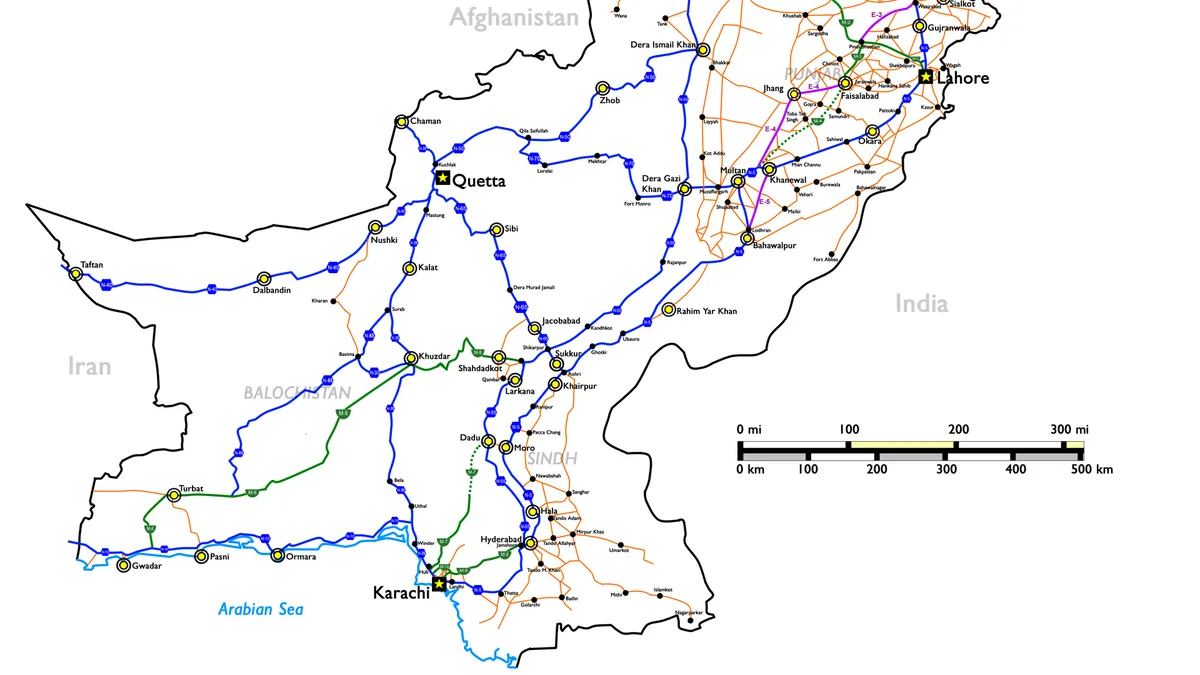 N-5 National Highway in Pakistan