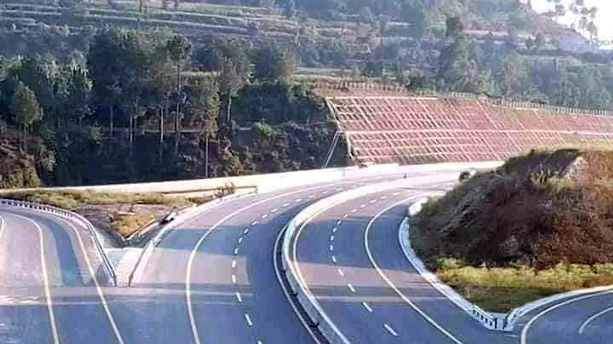 M-15 Hazara Motorway in Pakistan
