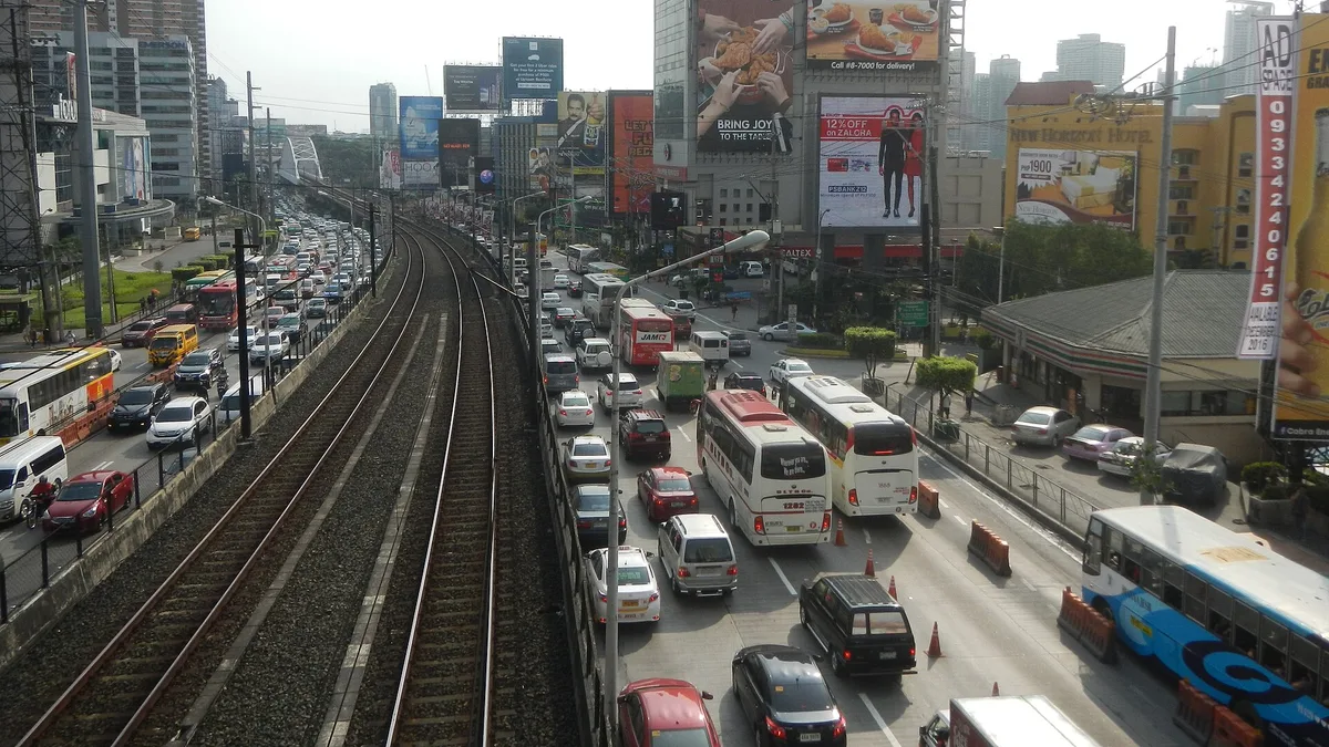 Epifanio de los Santos Avenue (EDSA) in Philippines