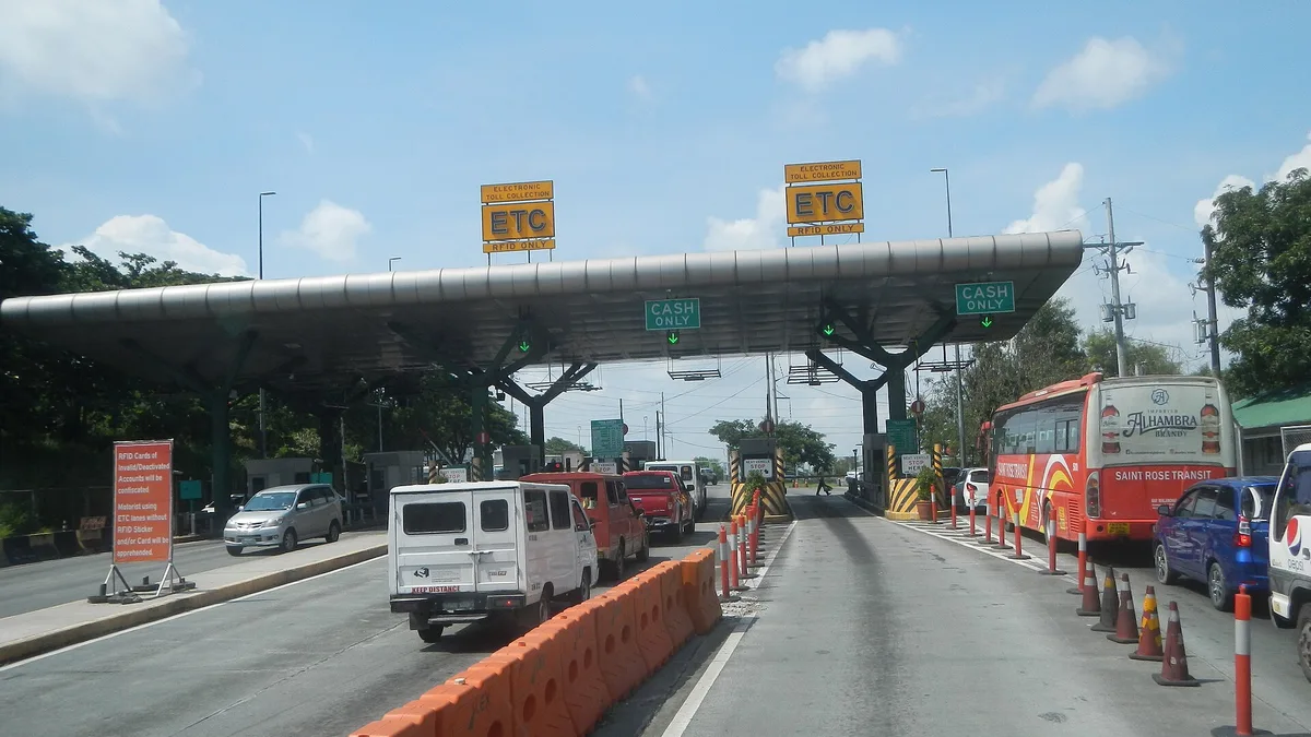 South Luzon Expressway (SLEX) in Philippines