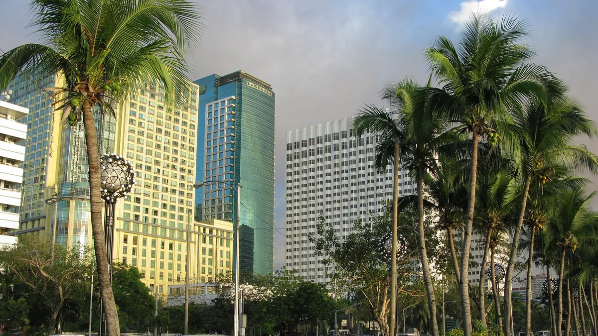 Roxas Boulevard in Philippines