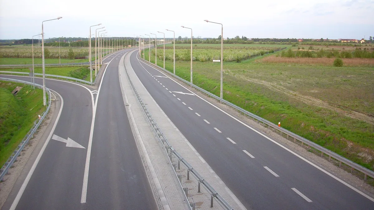National Road 2 (DK2) in Poland