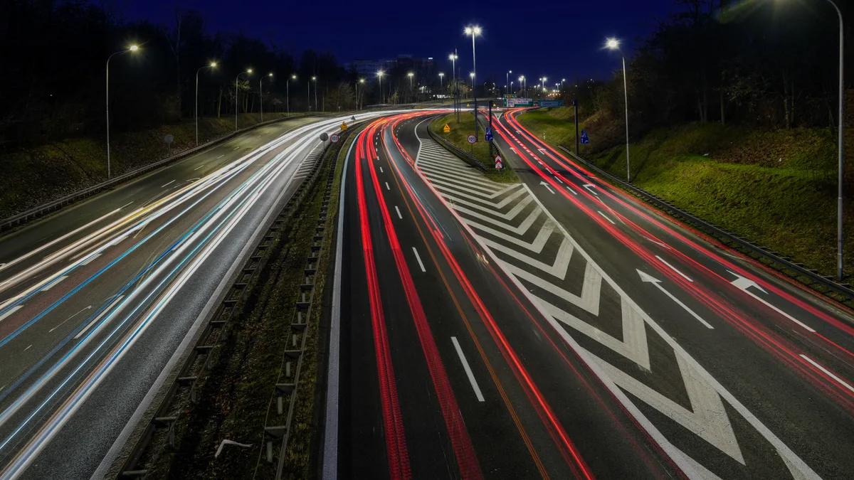 A4 Motorway in Poland