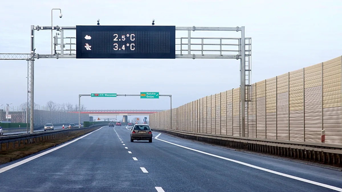 S7 Expressway in Poland