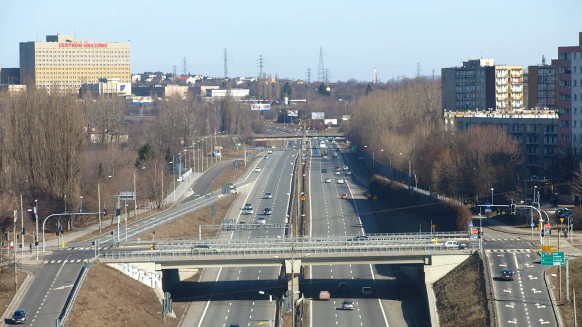 S86 Expressway in Poland