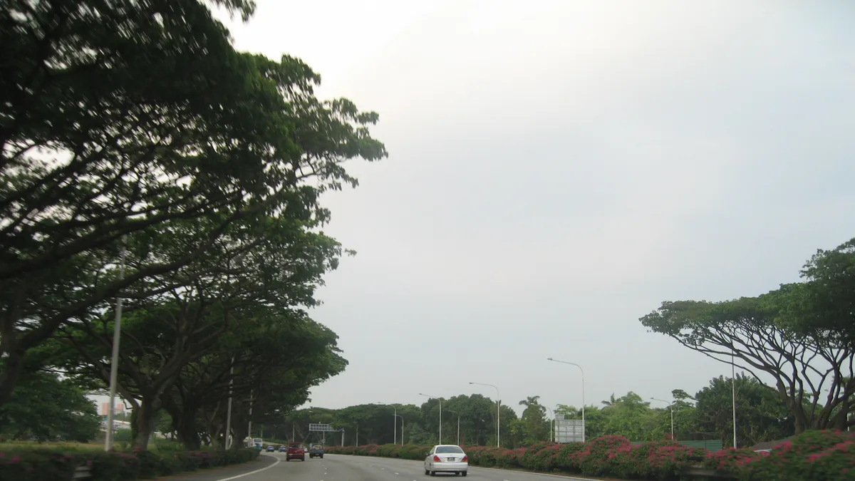 East Coast Parkway in Singapore