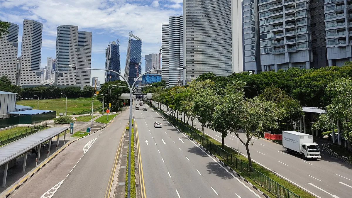 Nicoll Highway in Singapore