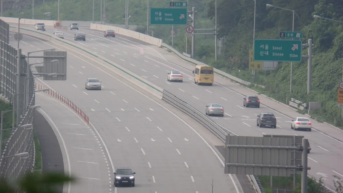 Sejong–Pocheon Expressway in South Korea