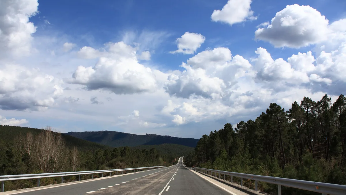 Carretera N-420 in Spain