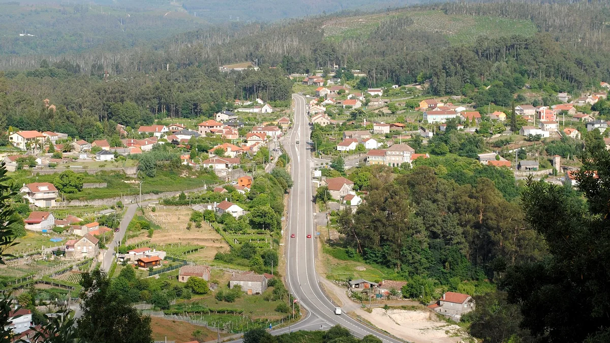 Carretera N-120 in Spain