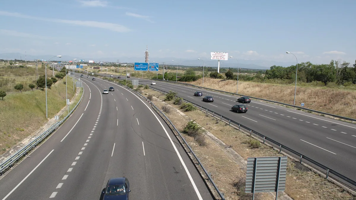 M-40 in Spain