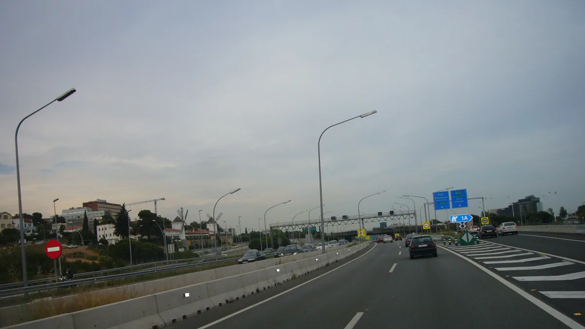 Autopista B-23 in Spain