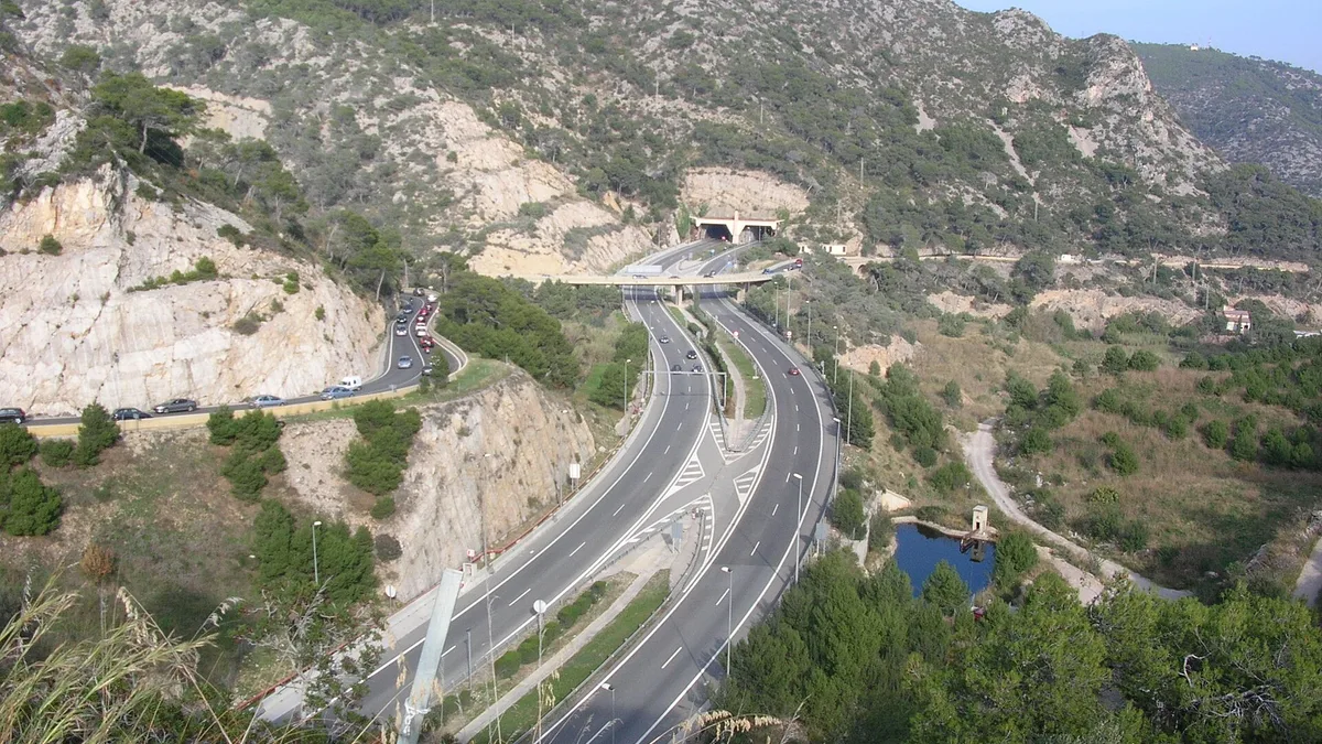 Autopista C-32 in Spain