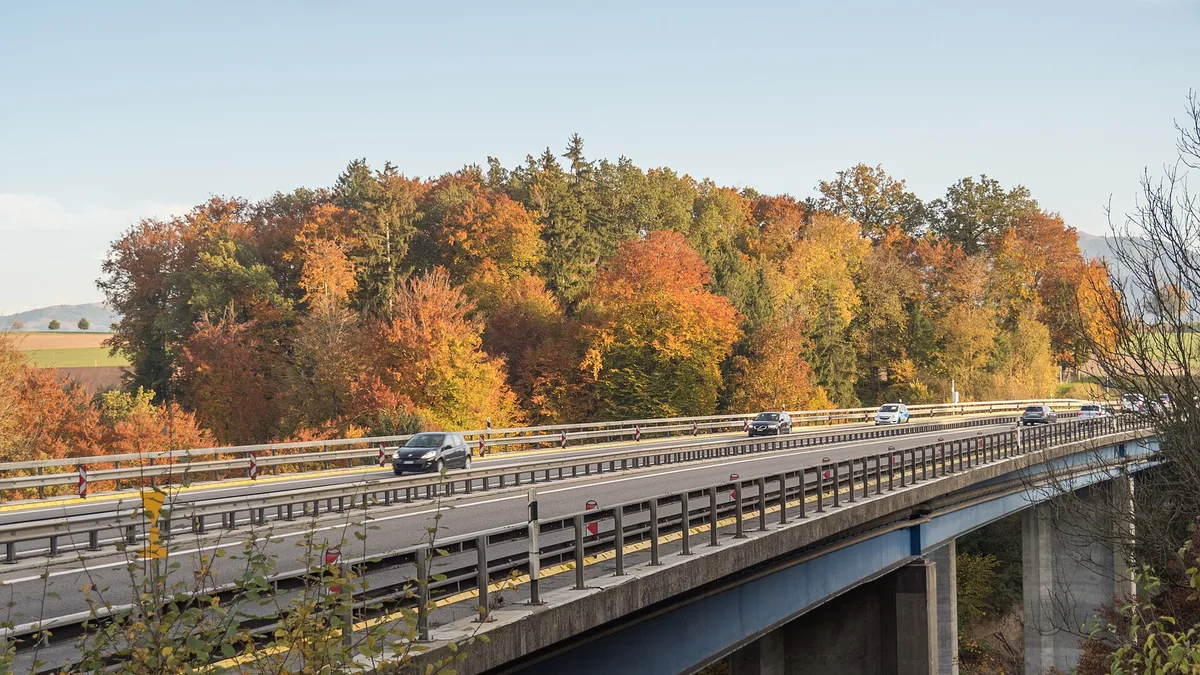 A12 Motorway in Switzerland