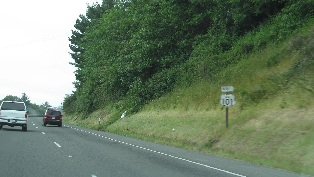 Highway 101 in Thailand
