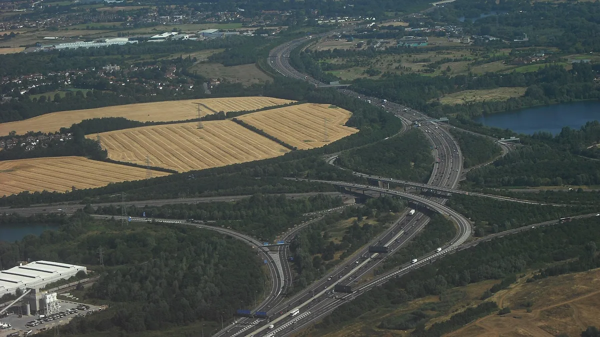 M4 Motorway in United Kingdom
