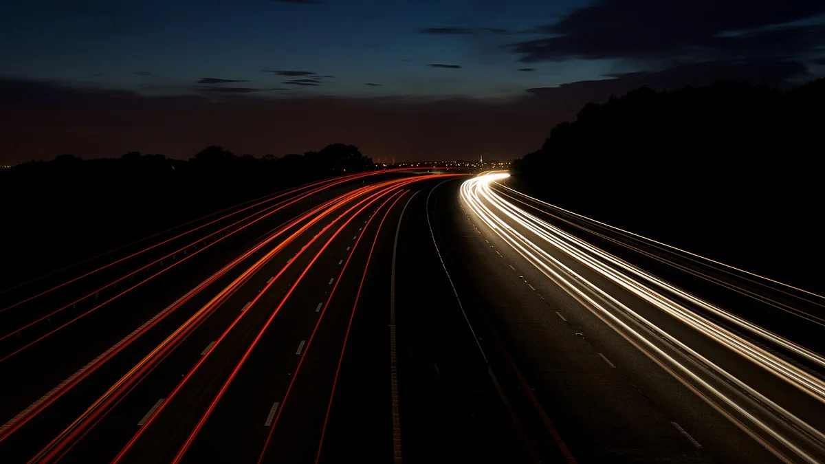 M61 Motorway in United Kingdom