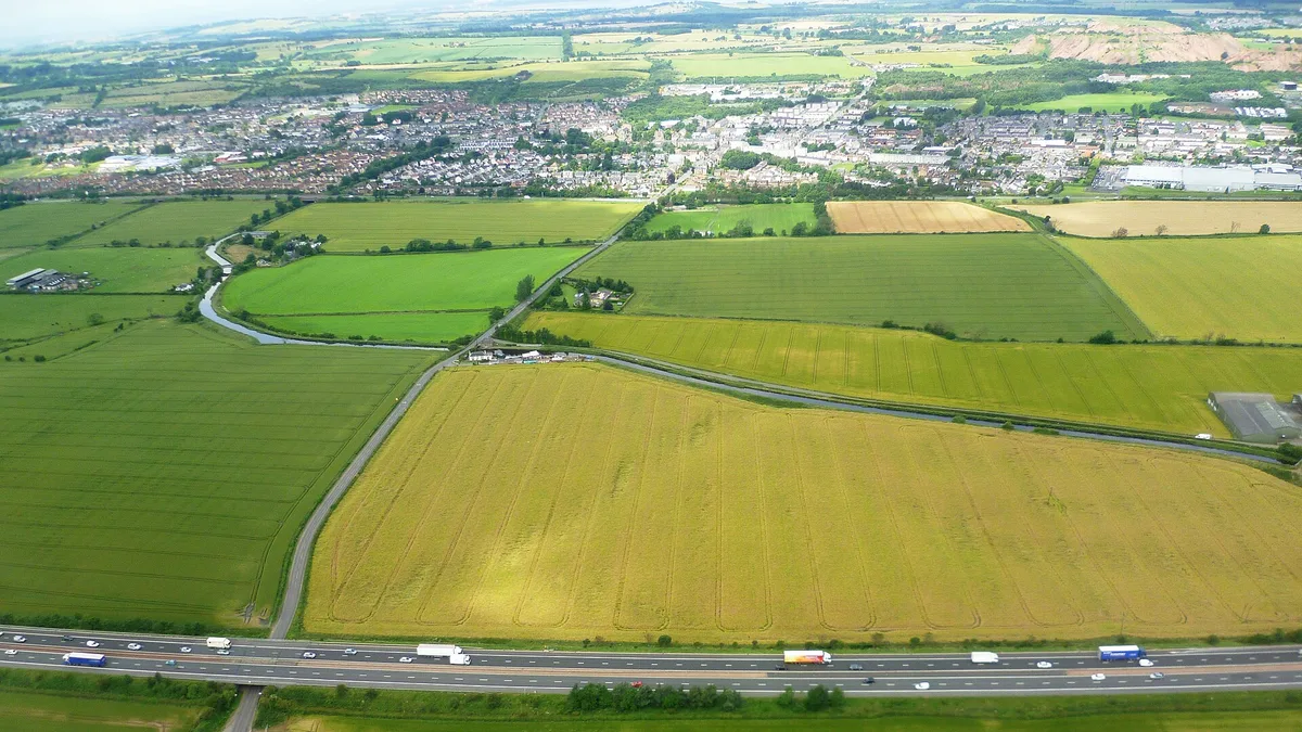 M8 Motorway in United Kingdom